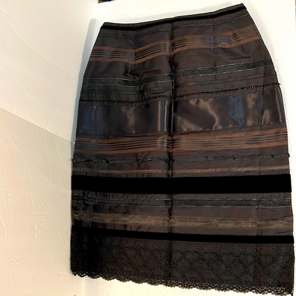 Elegant Multilayered Silk Skirt by Alfani - Picture 1 of 7
